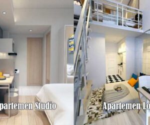 apartemen studio dan loft
