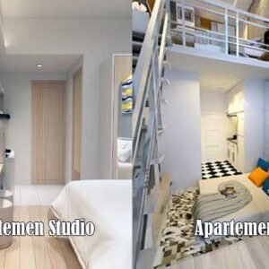 apartemen studio dan loft
