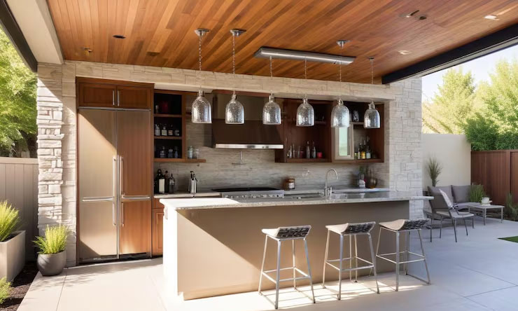 Desain Dapur Terbuka
