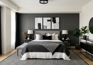 Kamar Tidur Monokrom